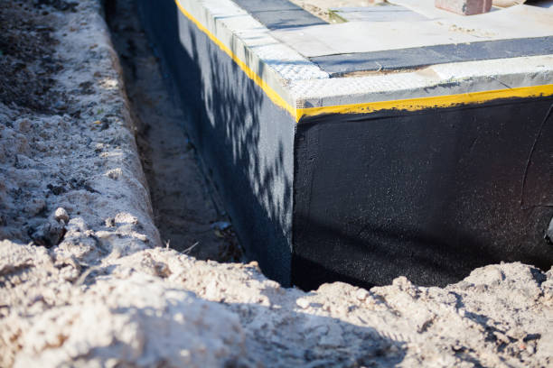 Residential Exterior Waterproofing installation at a Millbury, OH home by SJ Waterproofing Pros